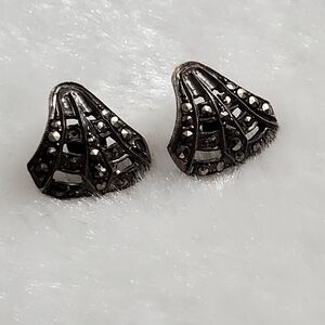 Vtg. Marchasite Earrings